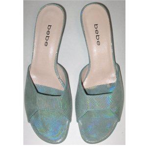 *NEW* Size 10 Bebe 1950's Style Art Deco Heels